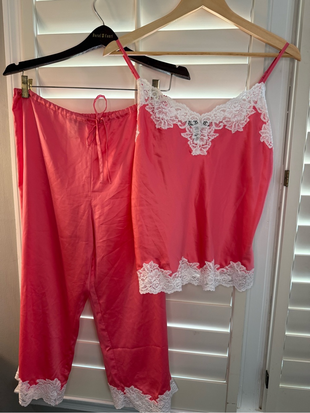 Classic Ralph Lauren Lace-Trim Cami & Pant Sleep Set - Pink
FREE SHIPPING!